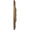 Ekena Millwork Tomango Egg & Dart Medallion (Canopies up to 6 3/4"), 27 7/8"OD x 3 7/8"ID x 2 1/2"P, Rubbed Bronze CM27TORZS - alternate 2